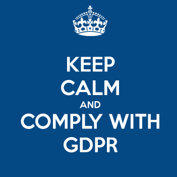 Keep Calm and Comply with GDPR